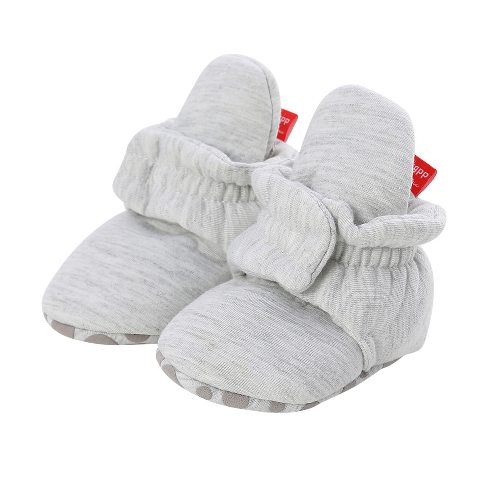 nsendm Baby Boys Shoes infant Male Baby Size 4 Shoes Girl Boots Infant Boys Girls Booties Shoes Snow Toddler Warming Prewalker First Slip on Shoes for Kids Grey 6 Months Walmart