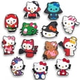 thumbnail image 3 of Venta al por mayor de dijes para zapatos Croc, dijes de lujo de dibujos animados de Mickey Mouse, accesorios para zapatos Sanrio, decoraciones para zapatos de Hello Kitty para mujer, 3 of 4
