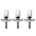 thumbnail image 1 of Empulgueras Irfora 2PCS / 3PCS Tornillos y placa de acero inoxidable sin herramientas de aleta Longboard Sin herramientas Tornillos para tablas de surf Irfora Empulgueras, 1 of 7