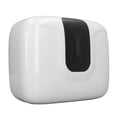 thumbnail image 2 of Dispensador de toallas de papel Carcasa de ABS Soporte para toallas de papel plegado sin perforaciones para montaje en pared Blanco, 2 of 10