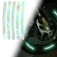 thumbnail image 1 of Ilumina La Noche Con Nuestras Pegatinas Reflectantes ¡Transforma Tu Vehículo Moto O Con Deslumbrantes Luces Arco Iris!, 1 of 8