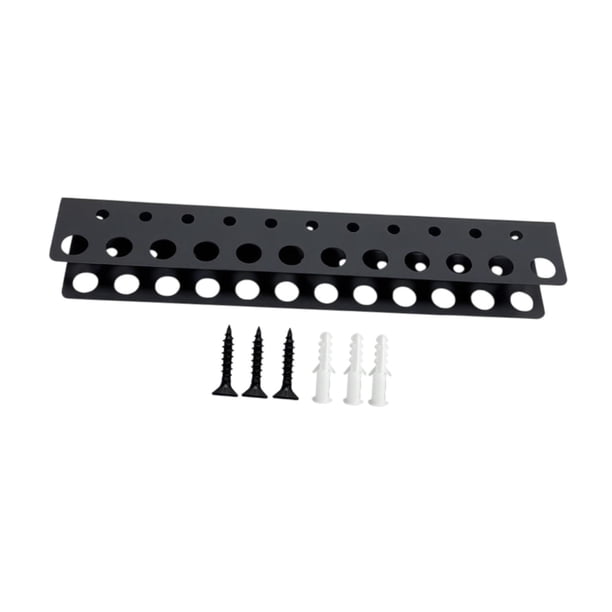 Estante de almacenamiento de destornilladores, práctico estante de almacenamiento colgante resistente, estante de almacenamiento de herramientas de ut