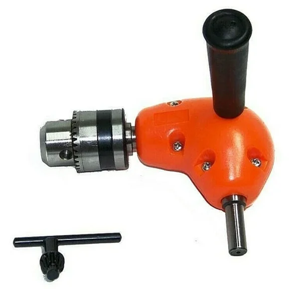 Angle Adaptor Metal Gear 90 Degree Right Angle Drill Attachment 3/8" Chuck