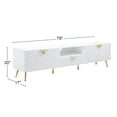 thumbnail image 4 of ACME Gaines TV Stand in White High Gloss Finish, 4 of 6
