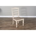 thumbnail image 4 of Sunny Designs Westwood Village 41" Wood Ladderback Chair in Taupe Off White, 4 of 8