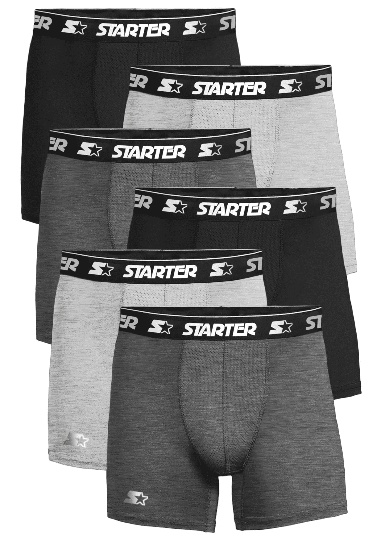 Black/Grey Melange/Charcoal Melange