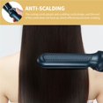 thumbnail image 4 of Plancha Para El Cabello Rizador Recto Portátil Pinza Para El Cabello Recta De Doble Uso Anti-Escaldado Rizador Recto Con 2 Temperaturas Para Mujeres Hogar Interior Inevent CE002472-00, 4 of 7