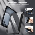 thumbnail image 3 of Hybrid Case for iPad (A16) 11th / 10th Generation (2025/2022), Flip Stand Folio Cover with Pencil Holder, 3 of 9