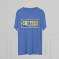 thumbnail image 4 of Men's "SUP Fish" Tri-Blend Crew Tee by Bird Island Outfitters, 4 of 4