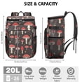 thumbnail image 3 of Cooler Backpack 26 Cans Portable Backpack Coolers Insulated Leak Proof,Lunch Backpack for Travel,Beach,Camping,Picnic,Lunch Backpack for Women Men, 3 of 6