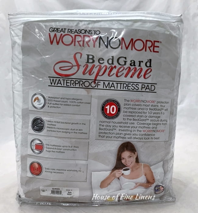 Home & Kitchen B BedGard 10Year Mattress Protection Queen Furniture