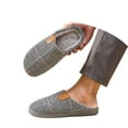 thumbnail image 3 of Gaexia Fuzzy Slippers Women,Memory Foam Slippers for With Sole Comfortable Indoor Outdoor Slide Shoes,Outdoor Slippers, 3 of 7