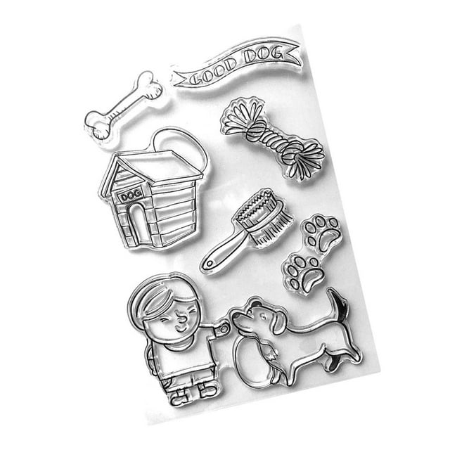 segolike Transparent Silicone Clear Stamps DIY Cards pet