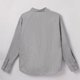 thumbnail image 5 of Blusa y camisa de manga larga con cuello vuelto para hombre, blusa informal de moda a rayas con botones de solapa, blusa de manga larga, blusa de poliéster para hombre, 5 of 9