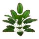 thumbnail image 5 of Matsuzay Bonsái artificial para sala de estar, simulación de árbol de plátano, decoración de plantas falsas Rojo marrón 2Conjunto, 5 of 6