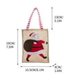 thumbnail image 2 of Christmas Bags for Gifts,Small Gift Bags Christmas Decorations Small Gift Bag Christmas Eve Bag Candy Bag Linen Christmas Handheld Gift Bag Christmas Gift Bags,Small Christmas Gift Bags, 2 of 3