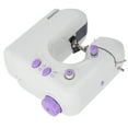 thumbnail image 1 of Electric Pedal Sewing Machine, Portable Lightweight Mini Sewing Machine Double Threads Two Speed, For Beginners Craftsmen DIY Enthusiasts, 1 of 7