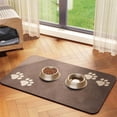 thumbnail image 6 of Pet Feeding Mat Oversize Silicone for Dogs and Cats, Pet Placemat Non-Slip Waterproof Bowl Mats,16" x 24", 6 of 8