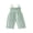 Green, variant on BemeyourBBs Toddler Bbay Girl Summer Clothes Plaid Gingham Smocked Romper One Piece Jumpsuit Front Bowknot Strap Sleeveless Plaid Wide-Leg Pants Overalls Little Girl Summer Outfit