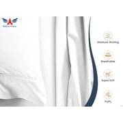 Split California King Sheets Sets for Adjustable Bed - 1000-Thread-Count 100% Egyptian Cotton, Sateen Weave 15-Inches Deep Pockets 1000-TC Bedsheet - Taupe