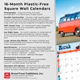 thumbnail image 6 of Magic Bus 2026 12 X 24 Inch (Hanging) Monthly Square Wall Calendar Plastic-Free, (Paperback), 6 of 9