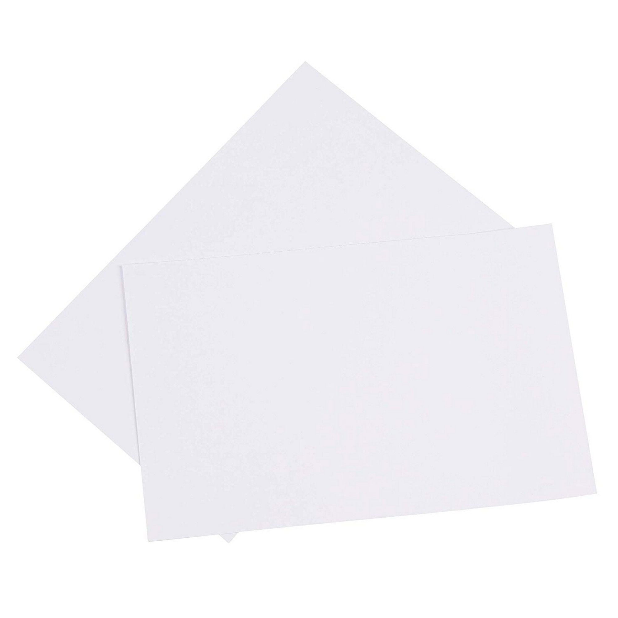 Blank Jumbo Postcards 100Sheet 200 Cards, Blank Note Cards, 2 Per