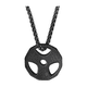 thumbnail image 4 of Collar Con Dije Disco Pesa Cadena Acero Inoxidable Gym Fit Belug, Negro, 4 of 5
