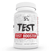5% Nutrition Rich Piana Test Natural Testosterone Booster for Men Muscle Builder, Male Vitality, Energy & Stamina Tongkat Ali (Longjack), Shilajit, Fenugreek, DIM, Boron 120 Capsules