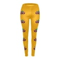 thumbnail image 3 of MKLEKYY Leggings deportivos para mujer Leggings deportivos de yoga con control estampado Leggings de cintura alta para mujer 4673, 3 of 3