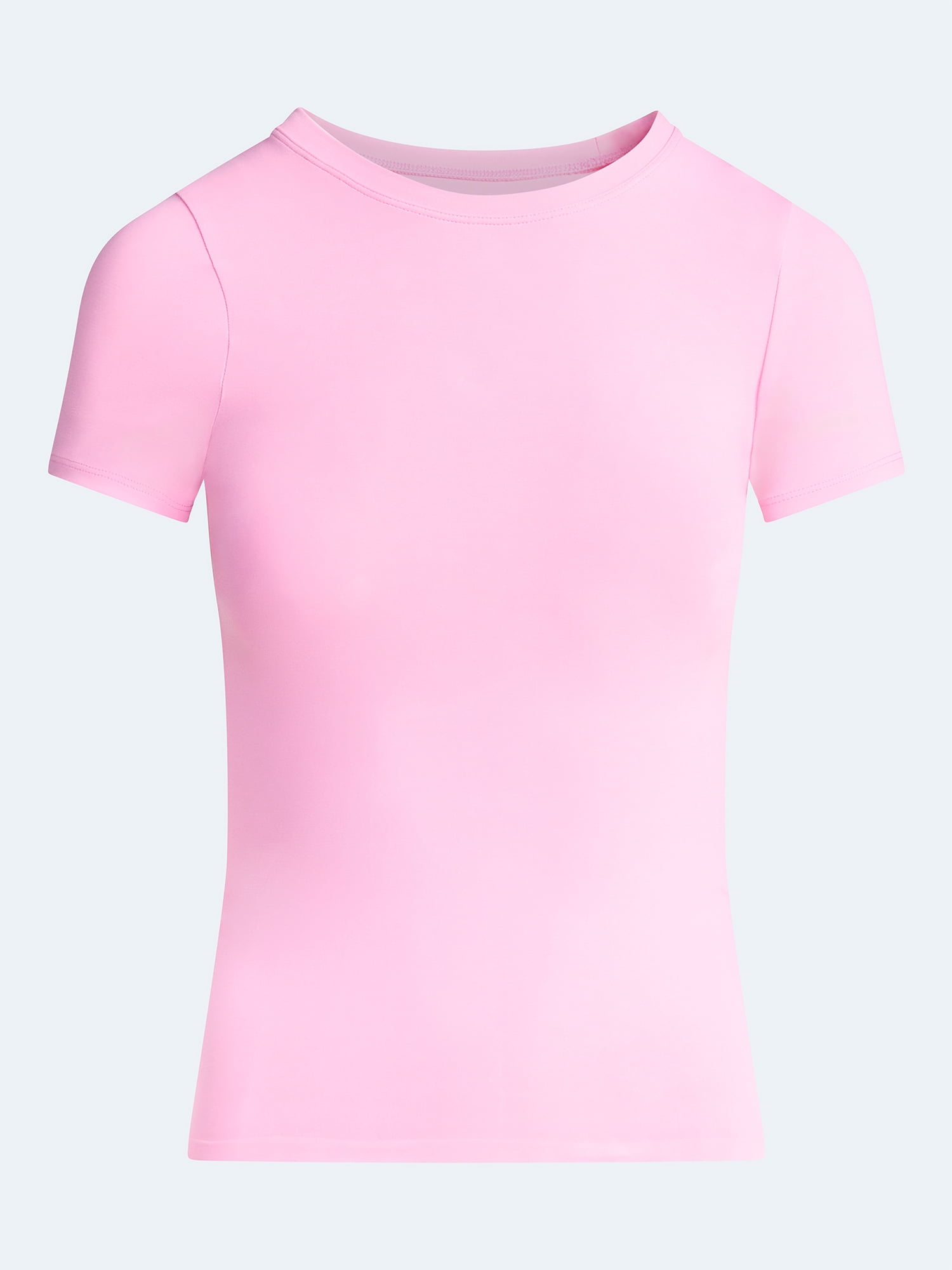 Joyspun Women's Everyday Seamless Shapewear T-Shirt, Sizes S-XXXL
