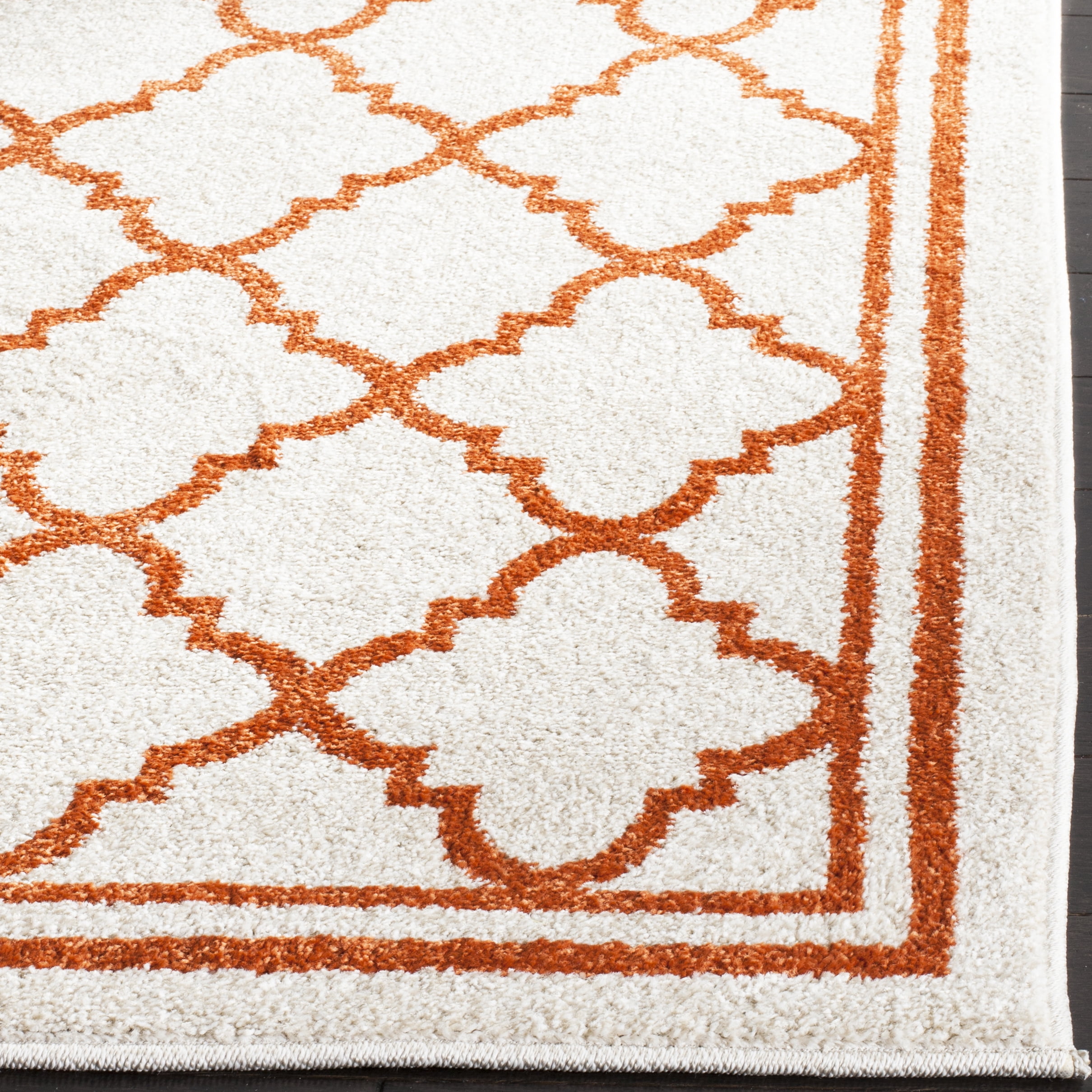 Safavieh Amherst Trina Geometric Runner Rug, Beige/Orange, 2'3" x 9'