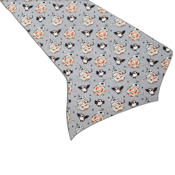 100% Cotton Table Runner Birthday / Event Decoration Star Wars Halloween Progs and BB-8