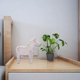 thumbnail image 4 of Estatua de caballo BLESIY escultura Decoración artesanía para dormitorio sala interior pequeño blanco, 4 of 8