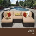 thumbnail image 1 of TKC Venice 5 Piece Outdoor Wicker Patio Furniture Set, 1 of 1