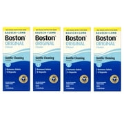 4 Pack - Bausch & Lomb Boston Cleaner Original Formula 1oz Each