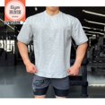 thumbnail image 3 of GYMSHARK POWER Letra Grande Manga Corta Hombres Y Mujeres INS TREND PRINT ATHLEISURE Camiseta Confort Suelta, 3 of 4