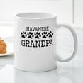 thumbnail image 3 of CafePress - Havanese Grandpa Mugs - 11 oz Ceramic Mug - Novelty Coffee Tea Cup, 3 of 4