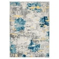 thumbnail image 3 of World Rug Gallery Distressed Abstract Pattern Cream 5' x 7' Area Rug, 3 of 9