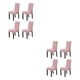 thumbnail image 2 of Paquete de 4 Fundas para sillas Advancent a prueba de polvo para comedor Rosas rosas 2Conjunto, 2 of 6