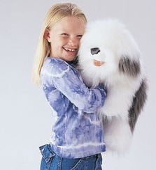 sheepdog puppet