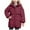 style-01 Wine, variant on Kogui Boys Winter Coat Boys Winter Coat Heavyweight Water Resistant Fleece Lined Insulated Quilted Boys Puffer Jacket Size 9-10 (Watermelon Red,9-10 Years)