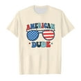 thumbnail image 3 of KONDYS Boys Stretch T Shirts 4Th Of July Independence Day Child Girls America Flag Shirts Patriotic Clothes Basic Tees Casual Tops for 3-4 Years, 3 of 6