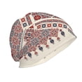thumbnail image 3 of Naloa Fashion Tatreez2 Beanie for Men Women Knitted Unisex Winter Hat Beanies Cap Knit Cuffed Beanies Hats, 3 of 7