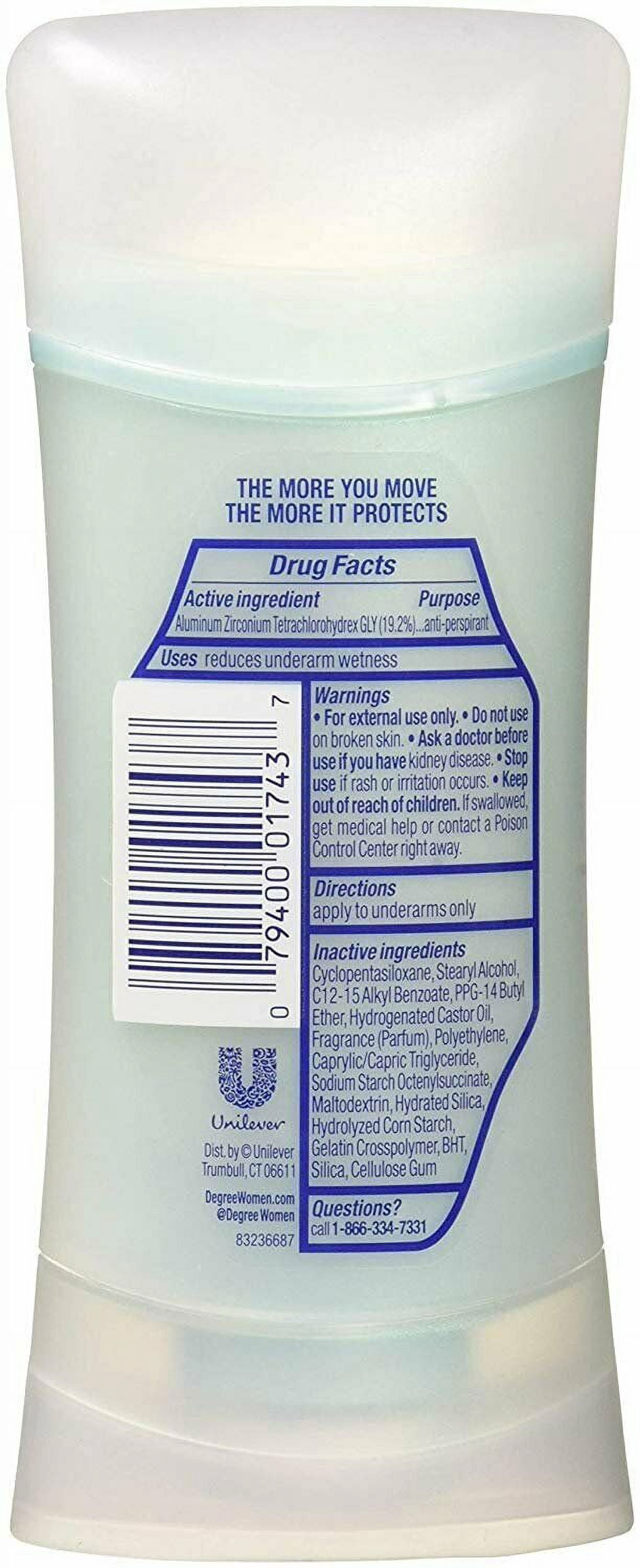 Degree Women Antiperspirant Deodorant Stick Sexy Intrigue 2.6 ozPack of 2