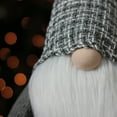 thumbnail image 2 of Northlight 25.5" Gray and White Plush Jerome Standing Gnome Christmas Figurine, 2 of 4