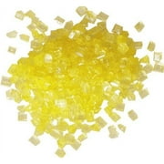 Yellow Sugar Crystal Nuggets. 250 g. per Jar