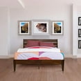 thumbnail image 5 of Acacia Emery Solid Wood Bed Frame With headboard Queen Chocolate, 5 of 7