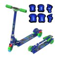 thumbnail image 1 of Patin Del Diablo Infantil Plegable y Ajustable con 3 Ruedas Y Luz Led Para Niñas y Niños, 1 of 9