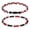 Style 4, variant on 2 Pcs Baseball Necklaces Beaded Necklace Chain Three Braided Rope Accessory Sport Gift Birthday