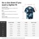 thumbnail image 5 of Fotbe Ink Rose Camisa Estampada de Manga Corta para Hombre, Casual de Verano, Estilo Playero, Sin Arrugas-Small, 5 of 5